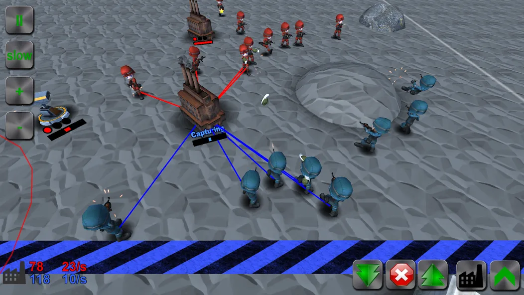 WAR! Showdown [MOD: безлимитные ресурсы и быстрая прокачка] Screenshot 2
