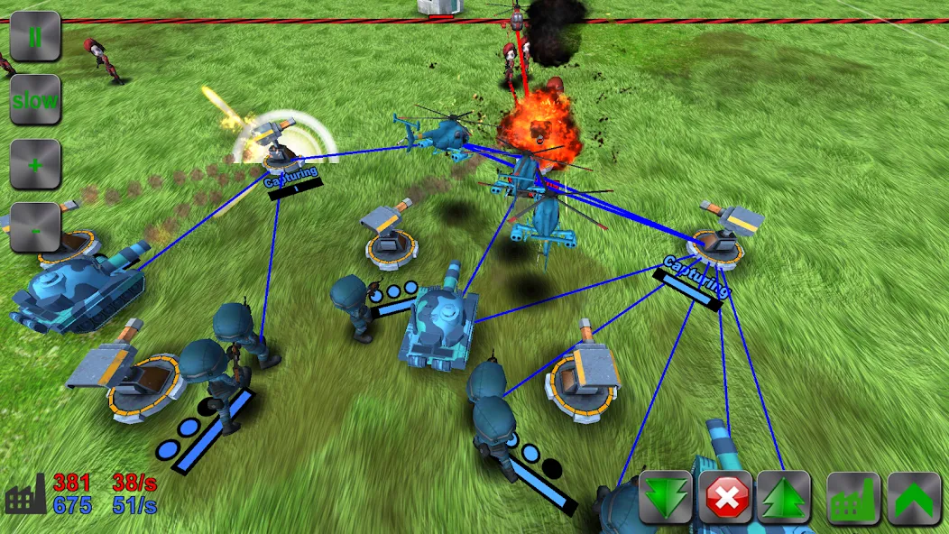 WAR! Showdown [MOD: безлимитные ресурсы и быстрая прокачка] Screenshot 3