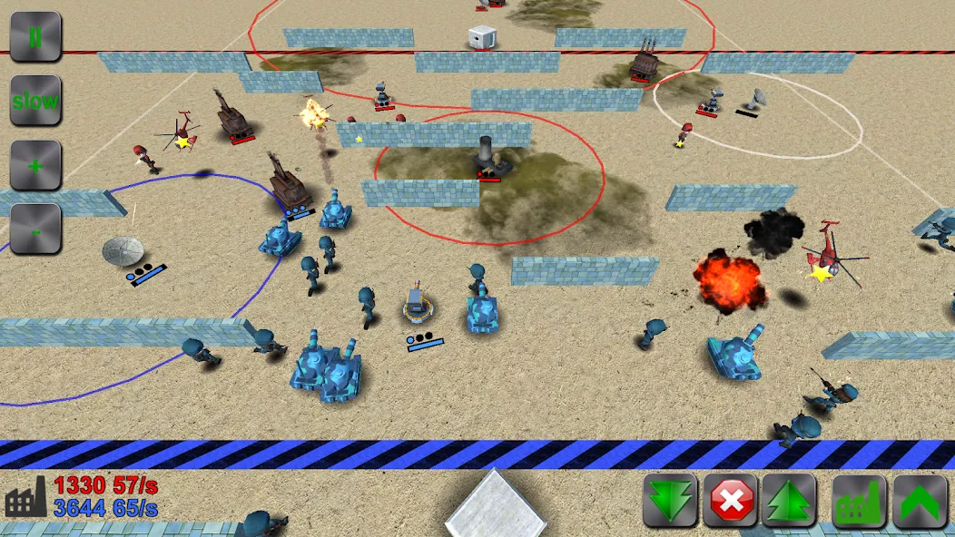 WAR! Showdown [MOD: безлимитные ресурсы и быстрая прокачка] Screenshot 4