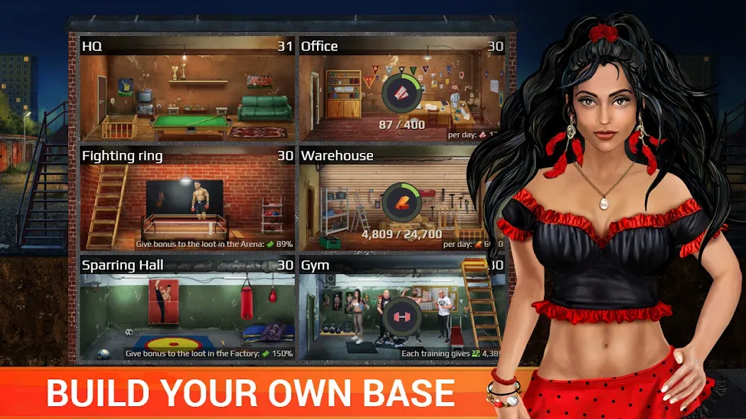 Gang Wars [MOD: безлимитные деньги и оружие] Screenshot 3