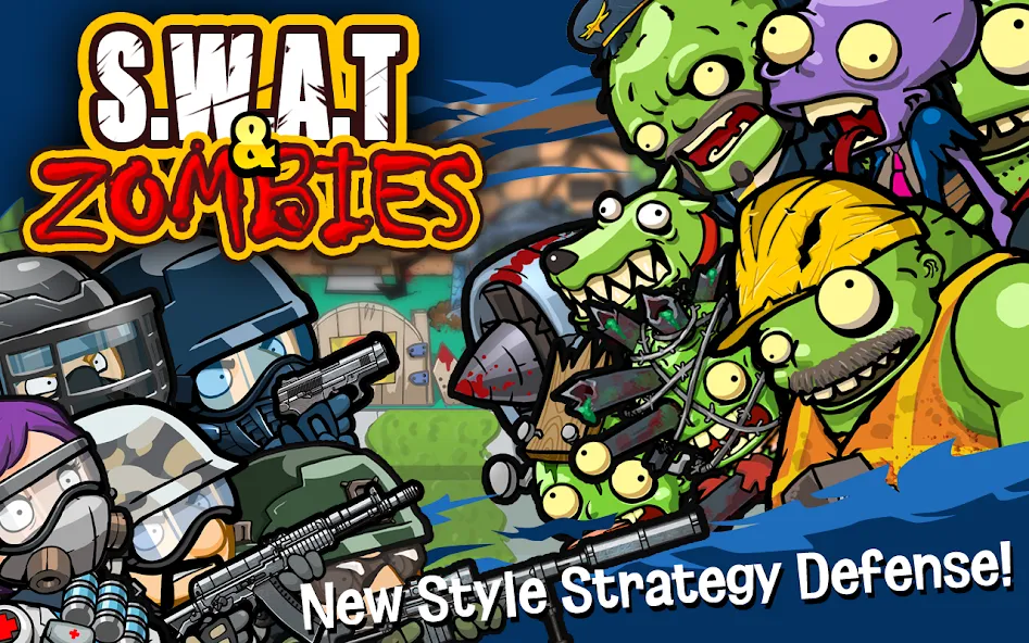 SWAT and Zombies Season 2 [MOD: безлимитные деньги и патроны] Screenshot 1