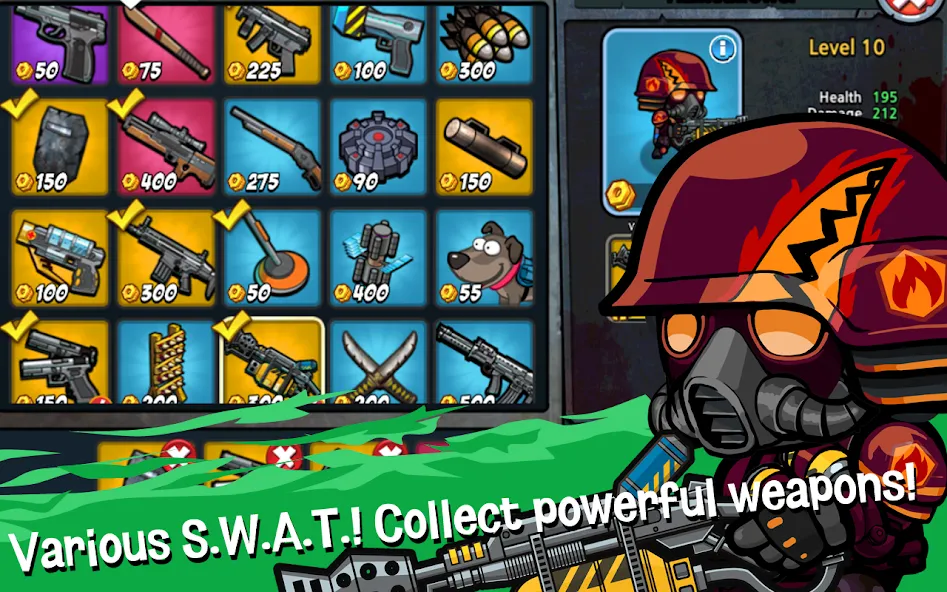 SWAT and Zombies Season 2 [MOD: безлимитные деньги и патроны] Screenshot 2