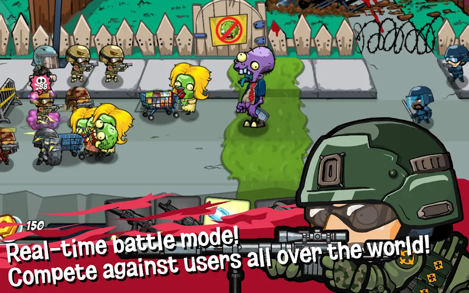SWAT and Zombies Season 2 [MOD: безлимитные деньги и патроны] Screenshot 5