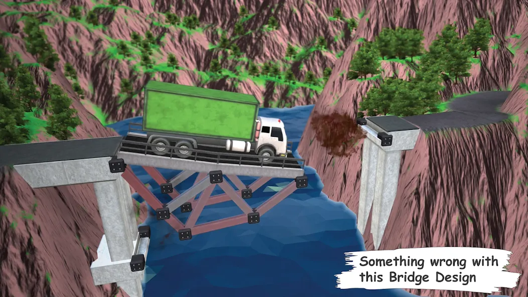 Bridgezz: Bridge Construction [MOD: безлимитные деньги и все уровни] Screenshot 5