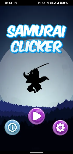 Samurai Clicker [MOD: безлимитные монеты и энергия] Screenshot 1
