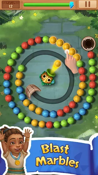 Island Adventure Jungle  Blast [MOD: безлимитные монеты и все уровни открыты] Screenshot 1