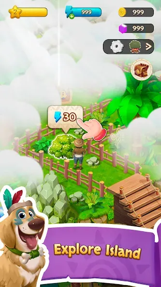 Island Adventure Jungle  Blast [MOD: безлимитные монеты и все уровни открыты] Screenshot 4