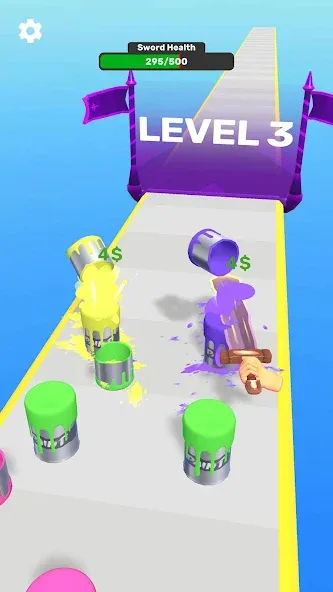 Sword Melter [MOD: много денег и мощный меч] Screenshot 3