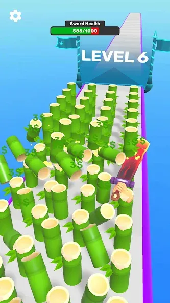 Sword Melter [MOD: много денег и мощный меч] Screenshot 5