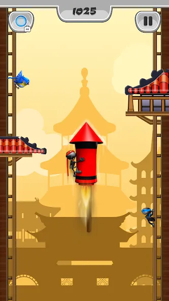 NinJump - Deluxe Run [MOD: безлимитные монеты и усиленный прыжок] Screenshot 2