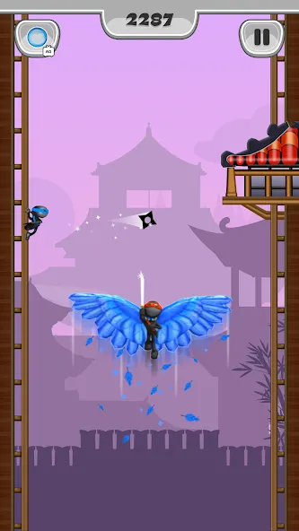 NinJump - Deluxe Run [MOD: безлимитные монеты и усиленный прыжок] Screenshot 3