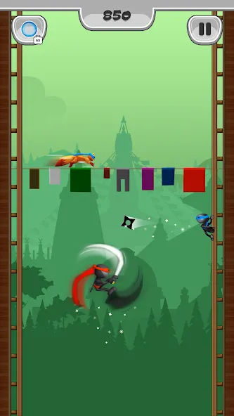 NinJump - Deluxe Run [MOD: безлимитные монеты и усиленный прыжок] Screenshot 5