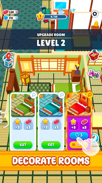 My Perfect Hotel [MOD: безлимитные деньги и ресурсы] Screenshot 3