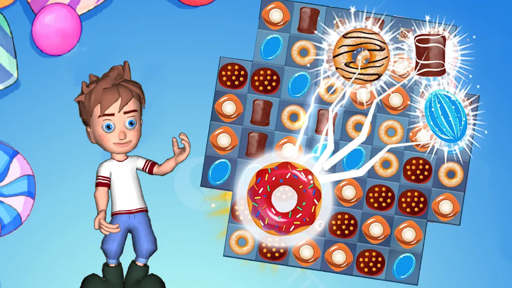Candy Blast : candy love [MOD: безлимитные ходы и открыты уровни] Screenshot 1