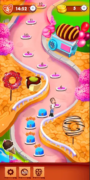 Candy Blast : candy love [MOD: безлимитные ходы и открыты уровни] Screenshot 4