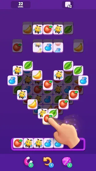 Tile Match - Matching Game [MOD: без рекламы и подсказки доступны] Screenshot 1