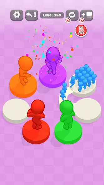 Escape Island: Fun Color Sort [MOD: безлимитные подсказки и открыты все уровни] Screenshot 4
