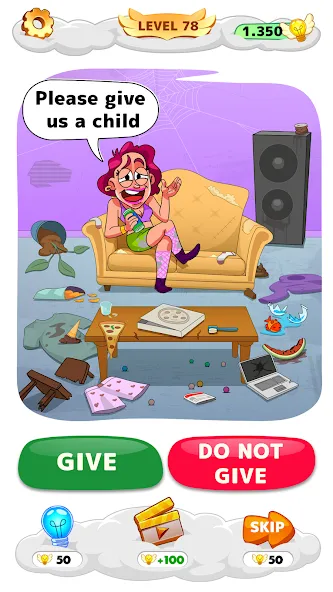 Help Me: Tricky Brain Puzzles [MOD: без рекламы и открыты все уровни] Screenshot 2