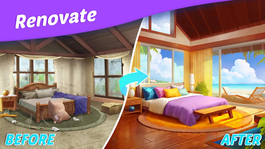 Matchington Mansion [MOD: безлимитные монеты и открыты все уровни] Screenshot 3