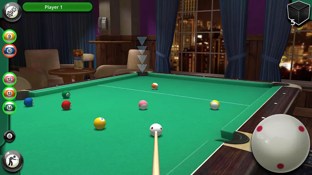 Tournament Pool [MOD: безлимитные монеты и все кии] Screenshot 1