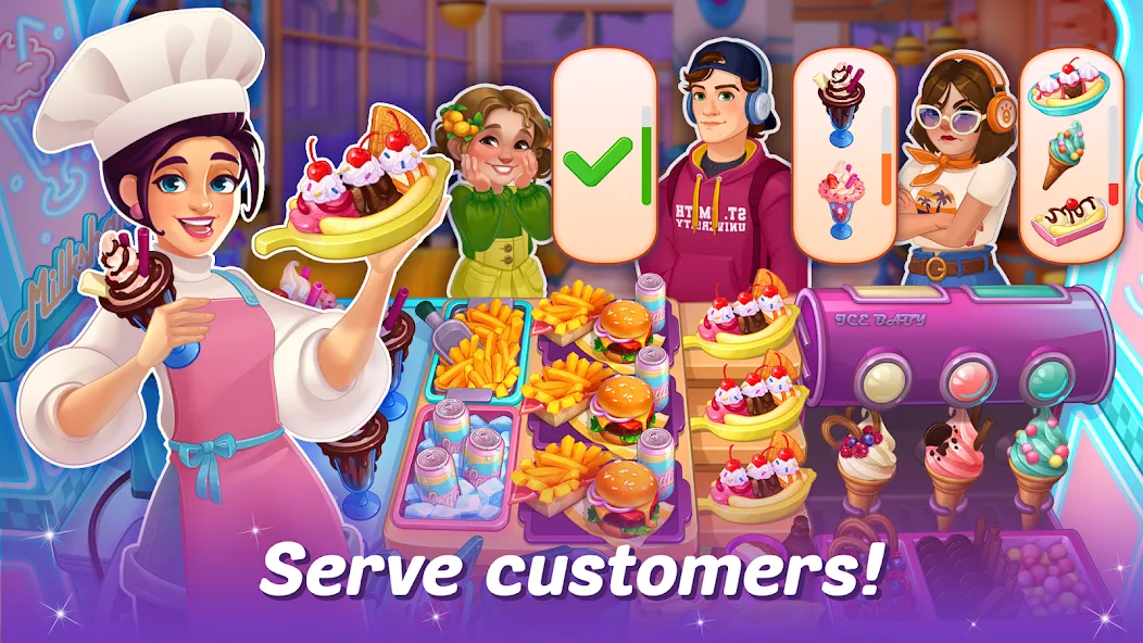 Cooking Live - restaurant game [MOD: безлимитные деньги и энергия] Screenshot 3