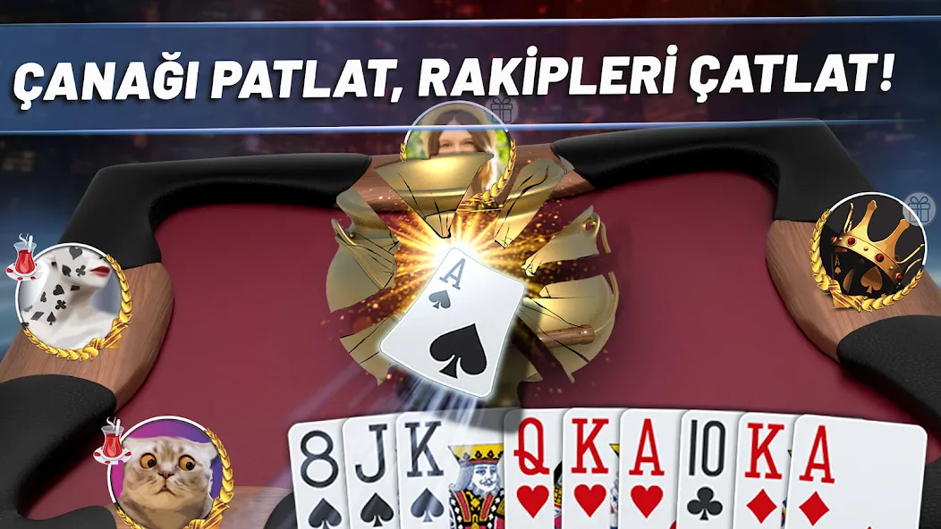 Çanak Batak  [MOD: безлимитные фишки и подсказки] Screenshot 1