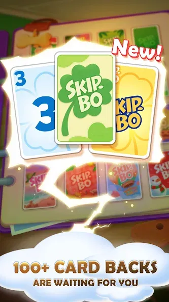 Skip-Bo [MOD: безлимитные монеты и все карты открыты] Screenshot 5