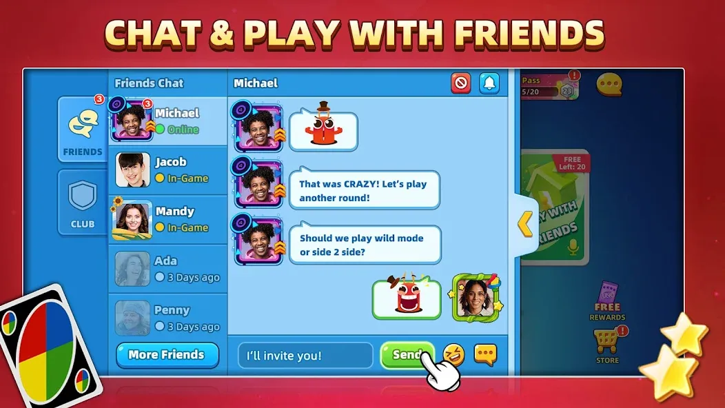 UNO!™ [MOD: безлимитные монеты и все карты] Screenshot 5