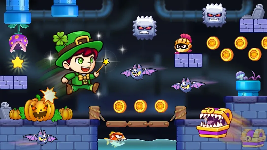 Super Matteo Adventure [MOD: новые уровни и усиленные способности] Screenshot 1