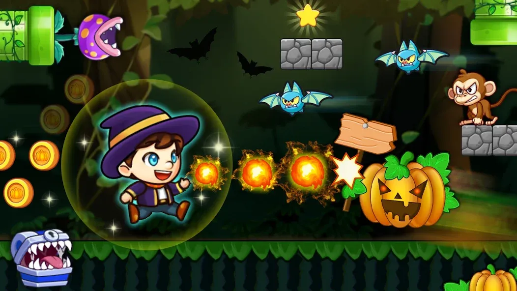 Super Matteo Adventure [MOD: новые уровни и усиленные способности] Screenshot 2