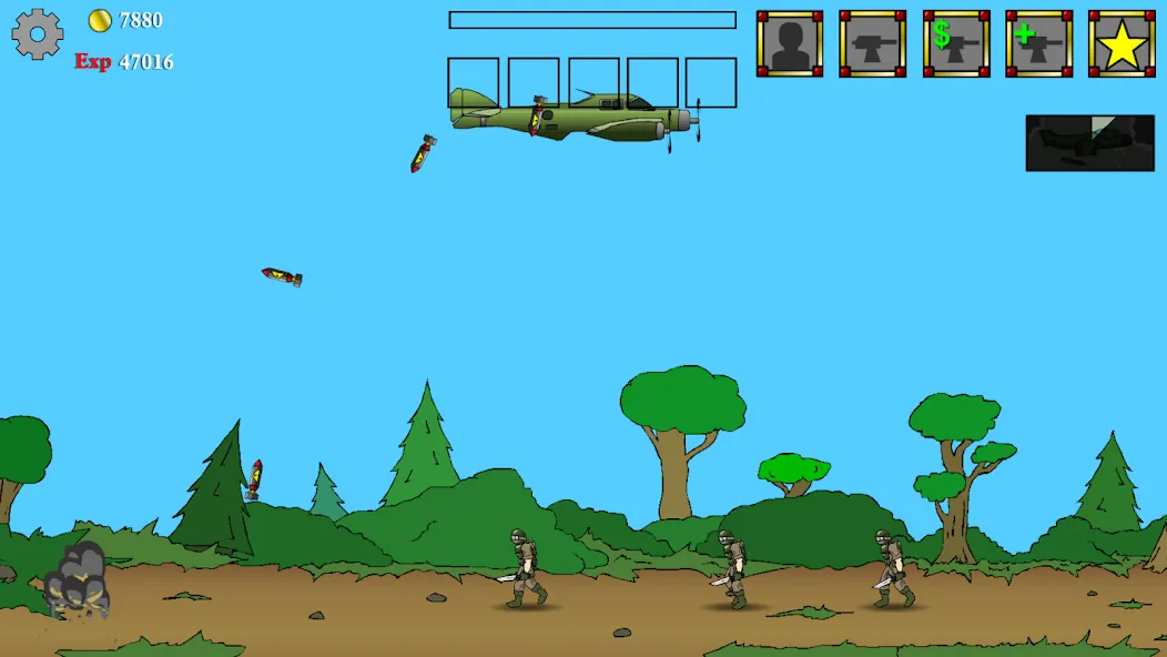 Age of War [MOD: безлимитные ресурсы и усиленная армия] Screenshot 5