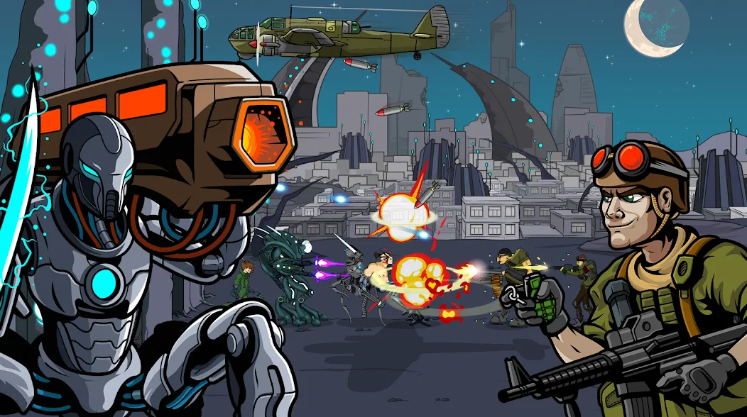 Age of War 2 [MOD: безлимитные ресурсы и улучшения] Screenshot 1