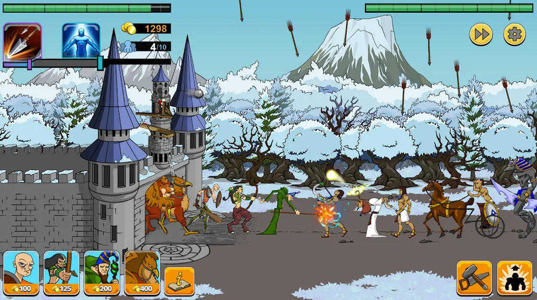 Age of War 2 [MOD: безлимитные ресурсы и улучшения] Screenshot 5