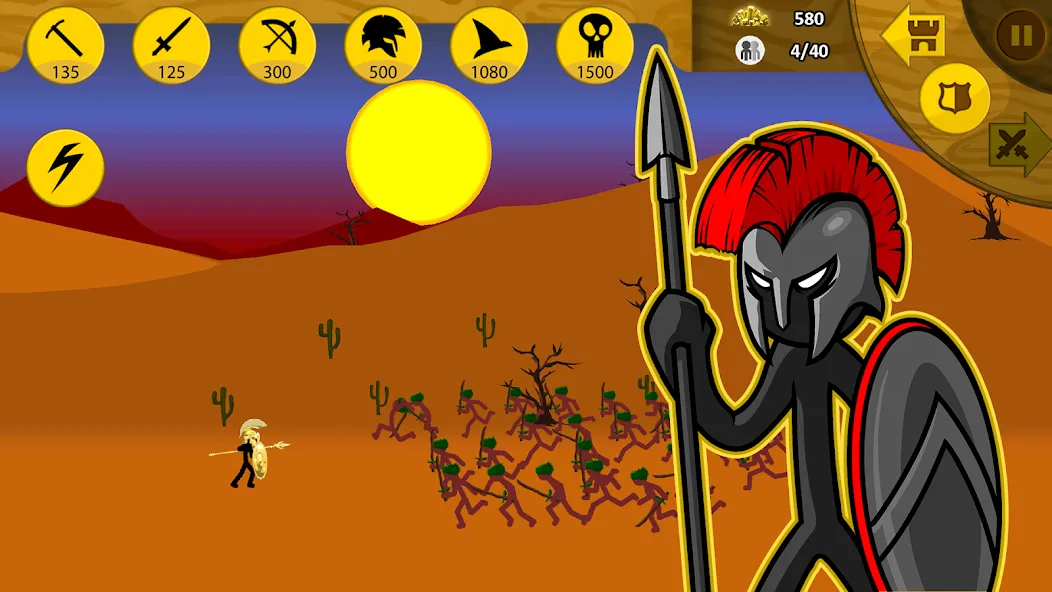 Stick War: Legacy [MOD: безлимитные деньги и алмазы] Screenshot 1