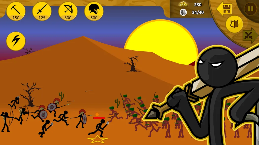 Stick War: Legacy [MOD: безлимитные деньги и алмазы] Screenshot 4