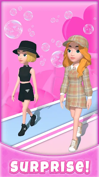 Catwalk Battle - Dress up! [MOD: безлимитные деньги и все наряды] Screenshot 1