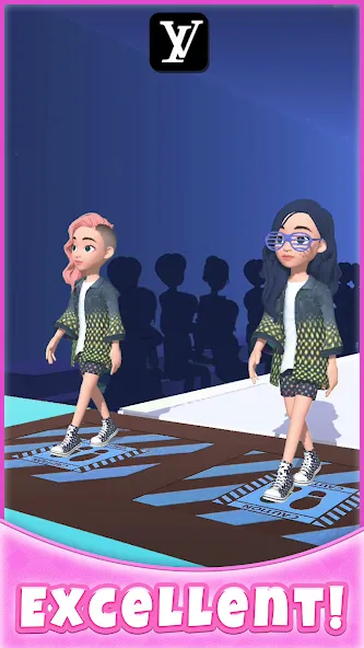 Catwalk Battle - Dress up! [MOD: безлимитные деньги и все наряды] Screenshot 3