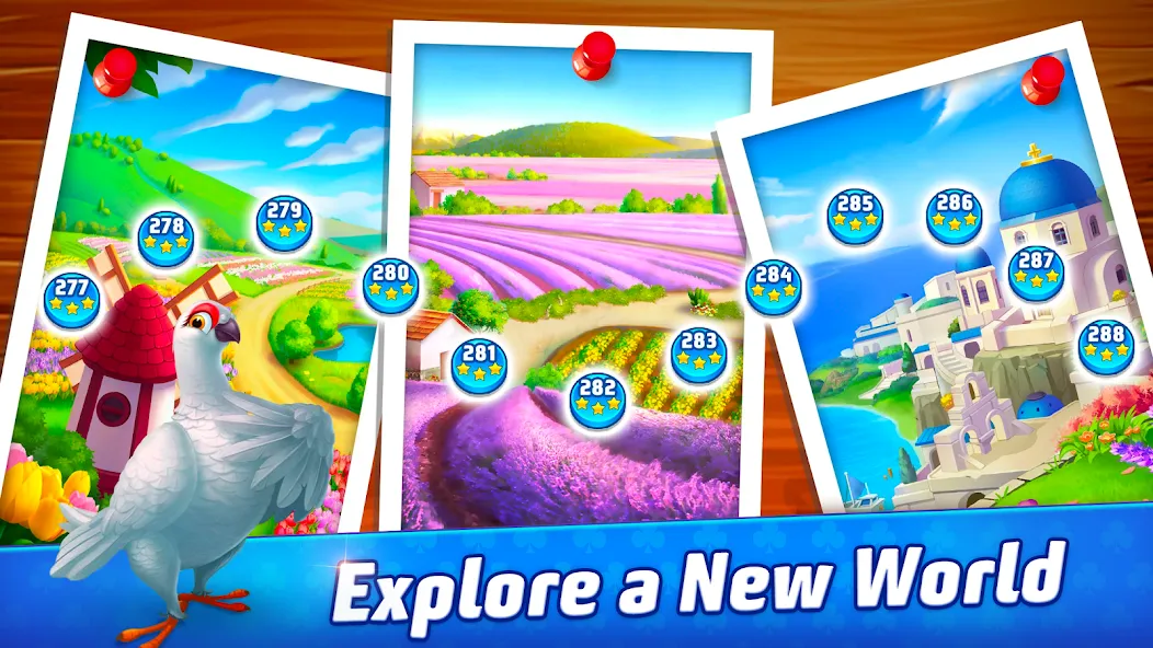 Solitaire TriPeaks Journey [MOD: безлимитные подсказки и жизни] Screenshot 4