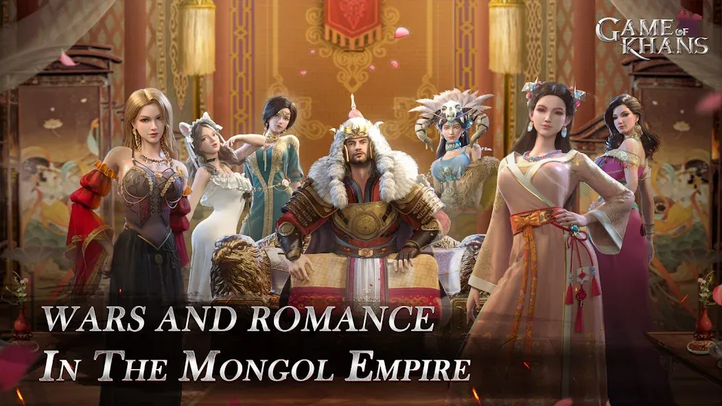 Game of Khans [MOD: безлимитные ресурсы и усиленные войска] Screenshot 1