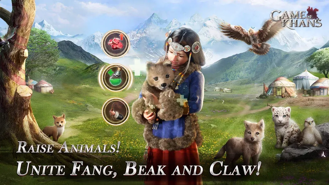 Game of Khans [MOD: безлимитные ресурсы и усиленные войска] Screenshot 5