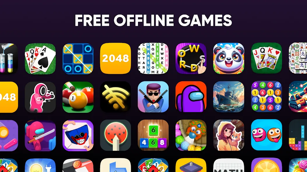 Offline Games - No WiFi - Fun [MOD: много игр без интернета] Screenshot 1