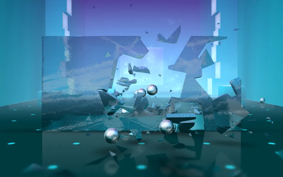 Smash Hit [MOD: безлимитные шары и бесконечные жизни] Screenshot 1