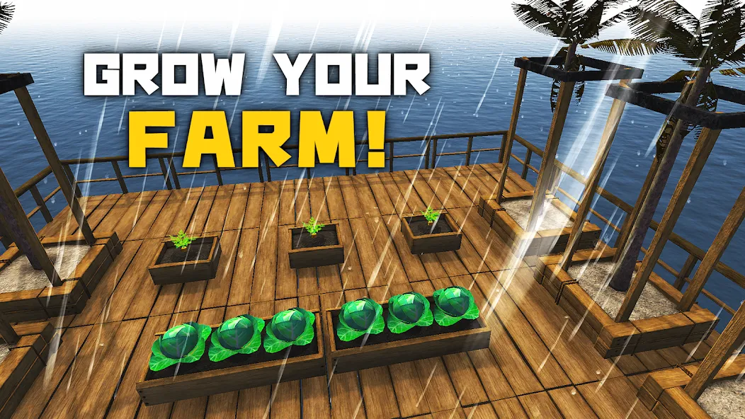 Survival &amp; Craft: Multiplayer [MOD: много ресурсов и бессмертие] Screenshot 4