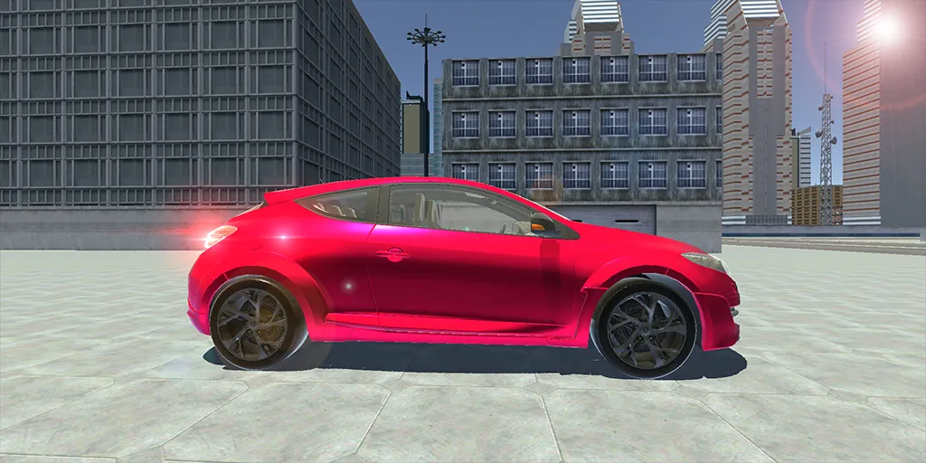Megane Drift Simulator [MOD: много денег и все машины открыты] Screenshot 3