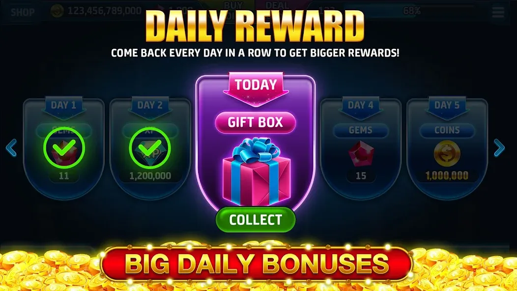 Ape Slots: Vegas Casino Deluxe [MOD: безлимитные монеты и джекпоты] Screenshot 5