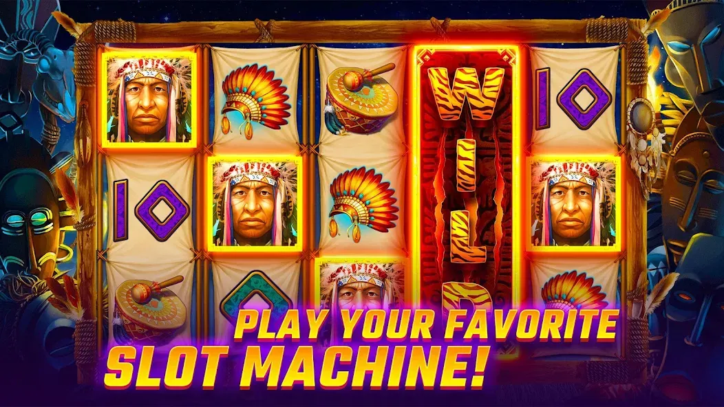 Slots WOW Casino Slot Machine [MOD: безлимитные монеты и бонусы] Screenshot 5