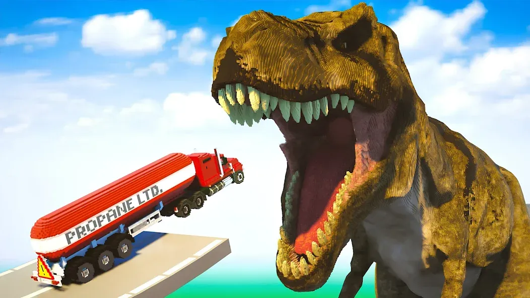 Stunt Car Crash [MOD: безлимитные деньги и открыты все машины] Screenshot 1