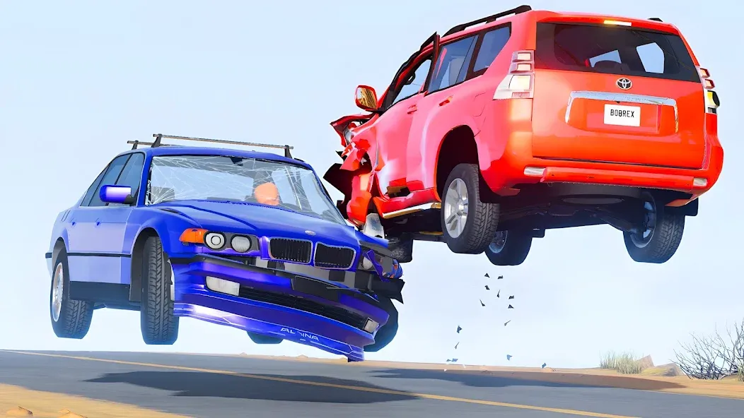 Stunt Car Crash [MOD: безлимитные деньги и открыты все машины] Screenshot 3