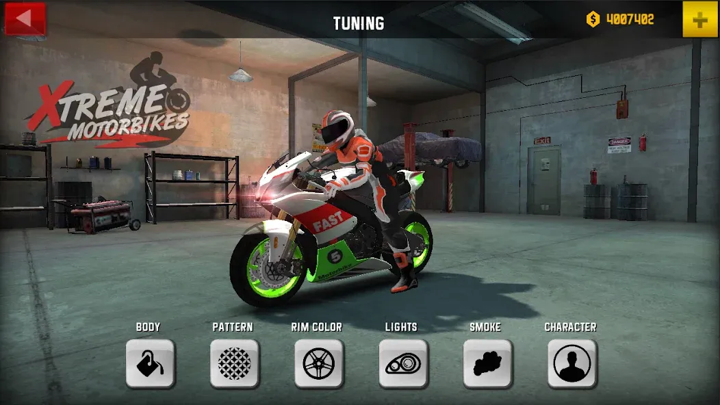 Xtreme Motorbikes [MOD: безлимитные деньги и все мотоциклы открыты] Screenshot 1