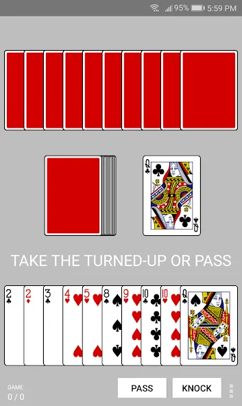 Gin Rummy [MOD: безлимитные монеты и подсказки] Screenshot 2
